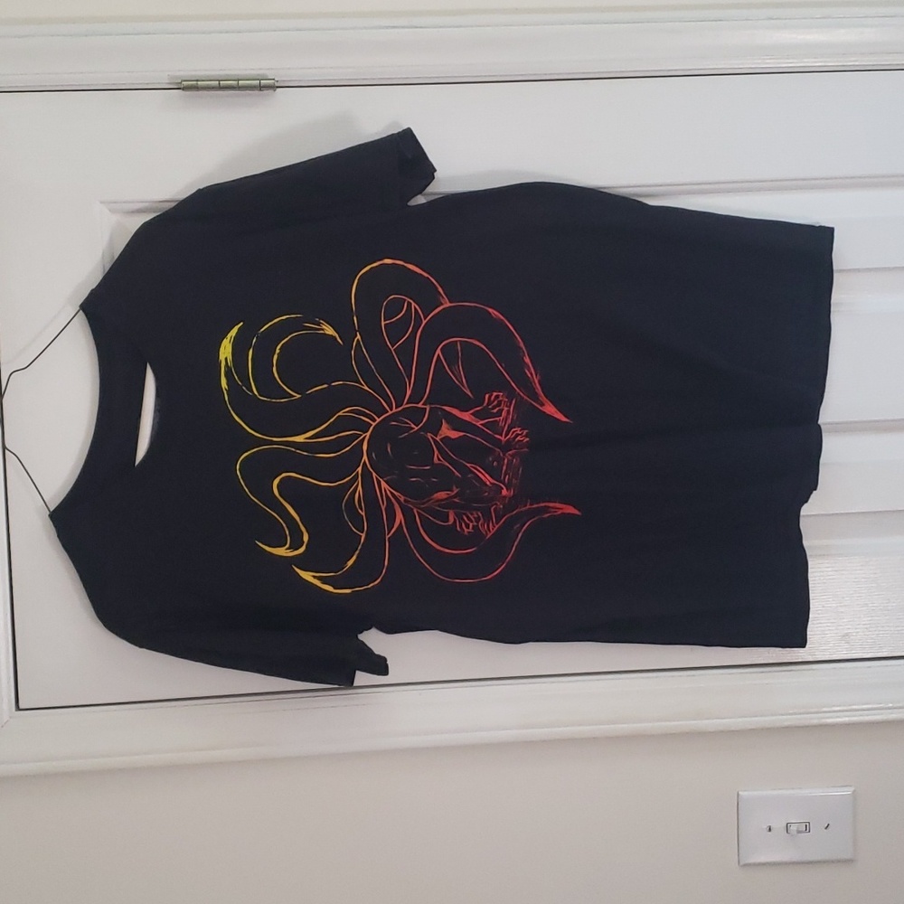 Naruto Nine Tailed Fox T-shirt